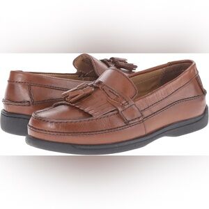 Dockers Sinclair Kiltey Leather Tassel Brown Loafers